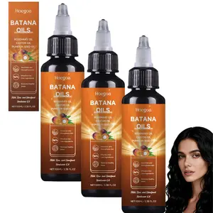Batana Oil for Hair Growth, 3 Counts/set, Haircare, Nourishes & Strengthens Follicles, Softens & Thickens Hair, Promotes Lustrous & Silky Locks, Rosemary, Hair Growth Oils, Visibly Thicker Hair, Hair Products