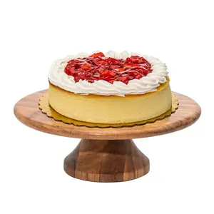 Wood Cake Plate/Stand