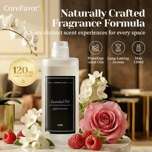 CoreFavor 120ml Essential Oil for M60 Home Fragrance Diffusers, Plant-Based Diffuser Oil, Alcohol-Free Oil for Diffuser, Hotel Scent Diffuser Oil, Essential Oils for Diffusers for Home, Bedroom, Bathroom, Office & Commercial Spaces
