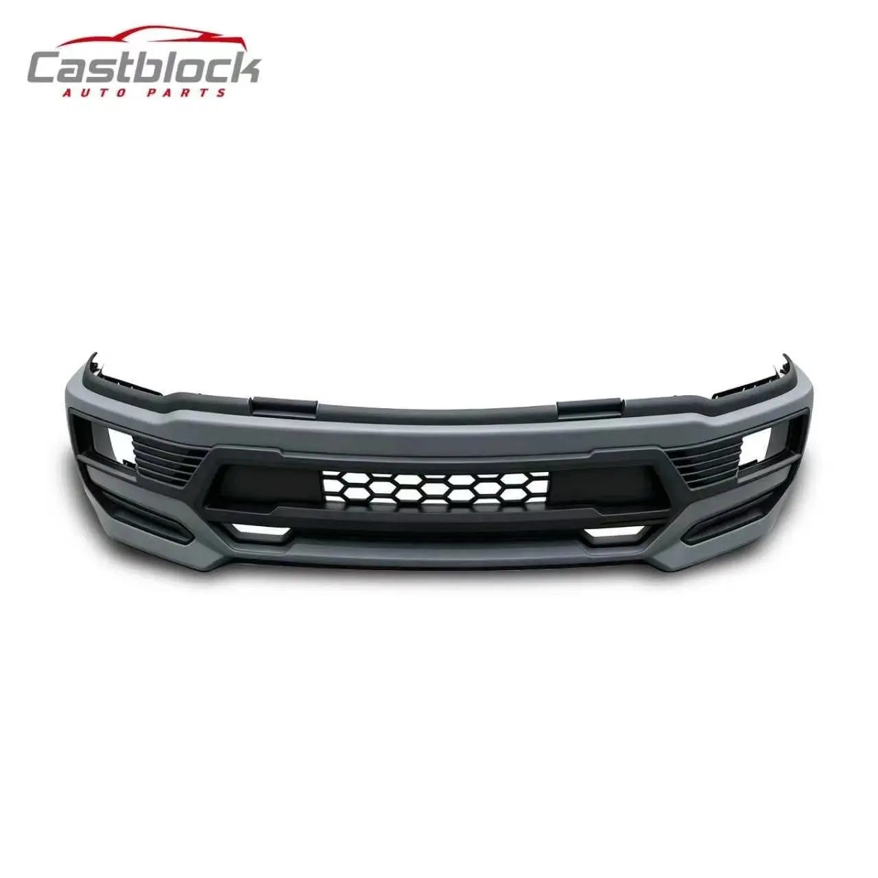 Ford F-150 Front Bumper Assembly SS style Body kit /o Sensor Hole（2025）