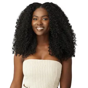 Outre Human Hair Blend Big Beautiful Hair Clip In 9CS - BOHEMIAN CURL 14"