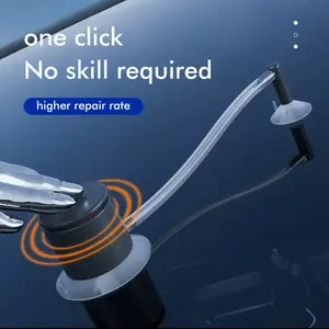 Windshield Repair Tool Kit, Quick Fix Car Windshield Cracks, Includes Resin Sealant and Scratch Repair Tools, DIY Car Window Film Repair