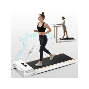 superior quality  FYC Slim Under Desk 2.5HP Electric Treadmill with 265lbs Weight Capacity APP Bluetooth Remote Control LED Display for Running Walking and Jogging at Home or in the Office Installation Free