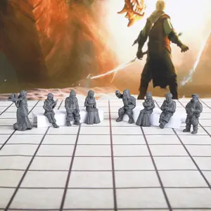 DND Miniature RPG Figures, Tavern Character Set for Role-Playing Games, Perfect for Small Town Taverns, Social Gatherings, and Storytelling, Ideal for RPGs, Collectors, and Gifts