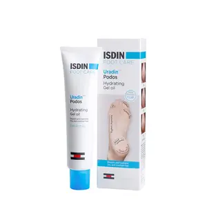 ISDIN Foot Care Cream Uradin Podos Gel Oil 10% Urea 2.5 Fl Oz