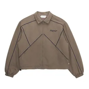 Honor The Gift Nylon Growth Track Jacket - Pebble