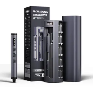 78-In-1 New Electric Precision Screwdriver Set, Multi-Functional Tool Kit for Electronics Repair & Maintenance, High-Quality Hardware Accessories