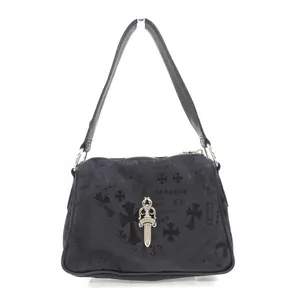 Pre-owned Chrome Hearts Other Tote Bags CHIKEN NUGGETS Nylon Leather Bag
