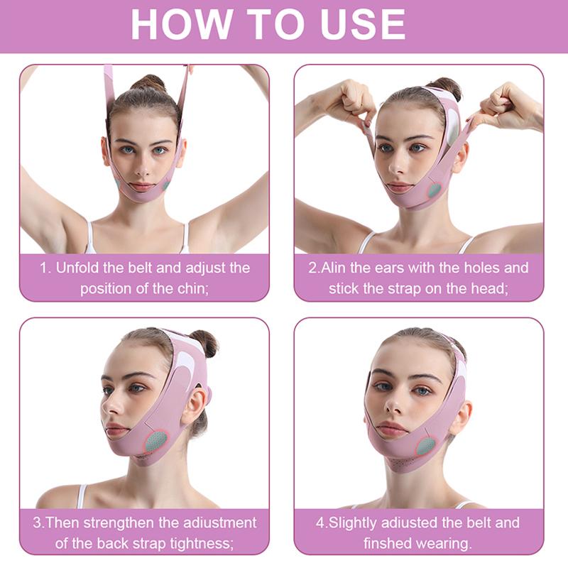 Graphene V-Line Mask, Chin Up Mask V Shaped Face Mask Jaw Exerciser