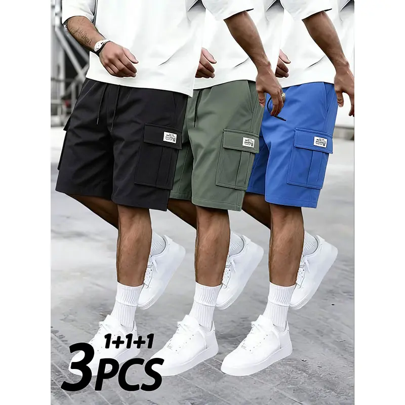 Black + Army Green + Blue