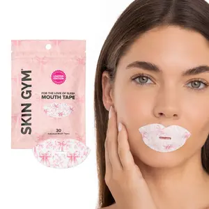 Skin Gym For the Love of Sleep Mouth Tape Bows 30 Pack Durable Latex-Free Adhesive for Comfortable Overnight Use & Beauty Benefits