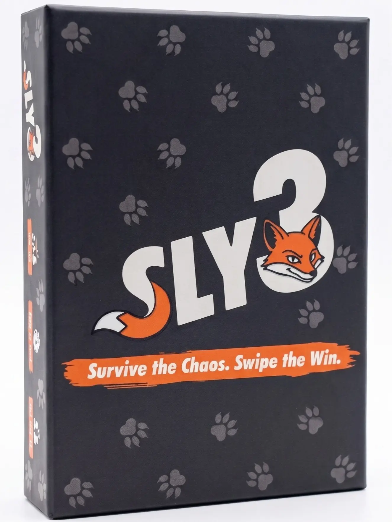 Sly3 Card Game - Steal Anyone's Turn - Hilarious Party Game for 2-6 Players - 72 Cards - Fast Setup - Perfect Gift for Game Night