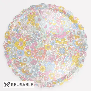 Meri Meri x Liberty Rainbow Garden Large Tray