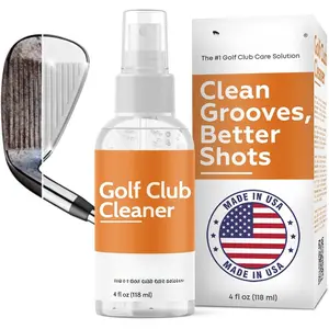 Golf  Cleaner ,  Cleaning Solution Removes Dirt from Grooves, Increase Spin and Improve Ball Flight, Fits into Bag for Convenience - 4 oz