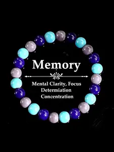 Natural Aquamarine Crystal Gemstone Beaded Bracelet, Bohemian Beach Vacation Style, Spiritual Jewelry Gift for Men & Women, Chakra Healing Crystals