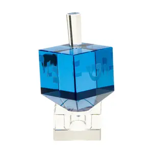 Crystal Blue Dreidel