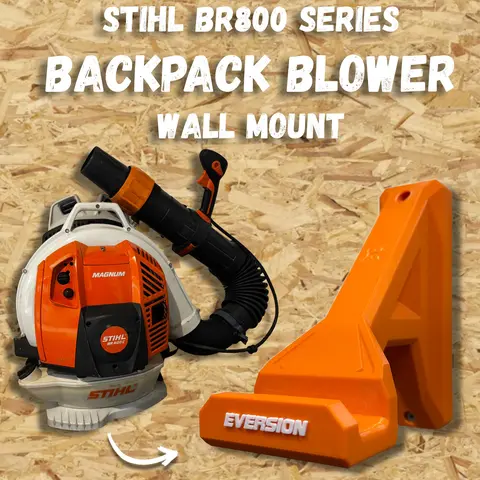 EVERSION Wall Mount Hanger for STIHL BR800 Series Backpack Blower
