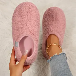 Home Slipper Memory Foam Slippers for Women Fuzzy Bedroom House Shoes Non-slip Indoor Slipper Booties