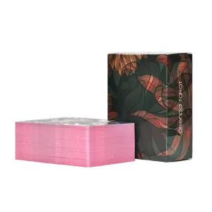 Orenda Tarot by Kerri Snook - 78 Hand-Drawn Cards with Enchanting Animals & Lush Flora - Pocket-Sized Tarot Deck for Intuitive Readings