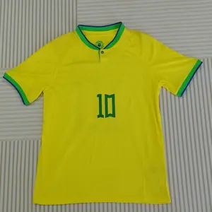 2022  Home Away Short No.10 Sleeve Neymar JR Soccer Jerseys