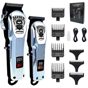 Durable Electric Shaver Set, Two-In-One Multifunctional Grooming Kit, Beard Trimmer, Cordless Beard Trimming, Display Hair Clipper, Ideal Gift for Men, Barber Kit, Cordless Hair Trimmer, Barber Clippers Set