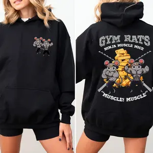 The Ninju Mice Muscle Demon Slayer Shirt, Unisex Anime Shirt, Demon Slayer Cotton Tee, Kimetsu No Yaiba Merch, Anime Gifts