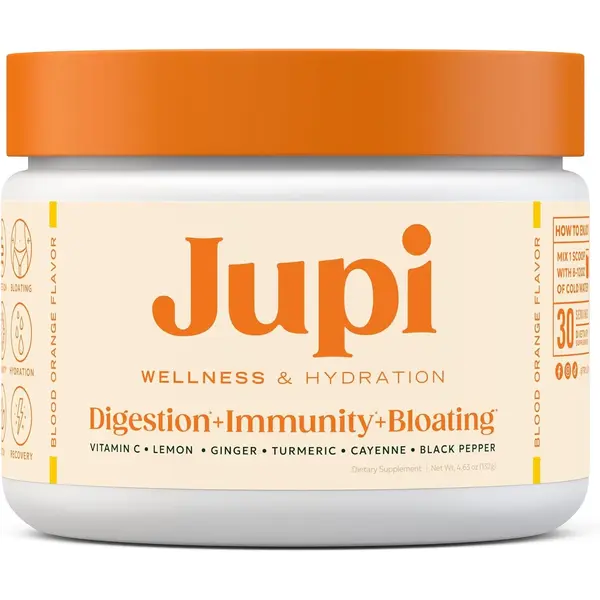 Jupi Hydration & Wellness Powder – Turmeric & Ginger shots, Vitamin C Supplement