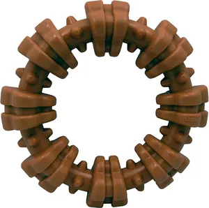 Power Chew Textured Dog Chew Ring Toy - Tough and Durable Dog Chew Toy for Aggressive Chewers - Flavor Medley, Small/Regular