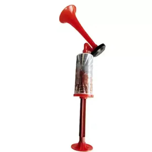 Portable Handheld Pump Air Horn, Loud Blast for Boating, Sports & Outdoor Safety