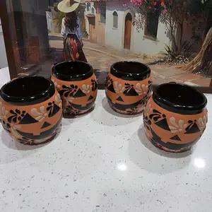 Halloweeen Pumpkin Clay Mugs Halloweeen Pumpkin Clay Mugs