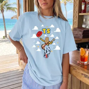 Comfort Colors TS T-Shirt, Cloud Summer Beach Shirt, Gift For Music Fan
