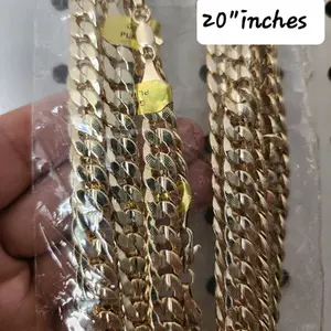 fashion necklaces gold plated 20"inches