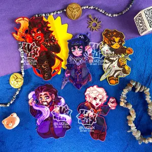 BALDUR'S GATE 3 Acrylic keychain - astarion - gale - karlach - shadowheart - lae'zel - bg3 - dnd