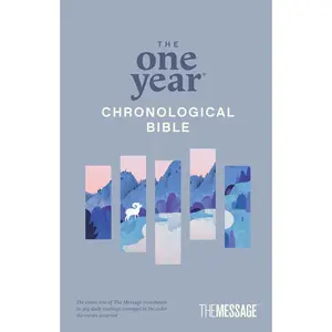 The One Year Chronological Bible the Message (Softcover) -- Eugene H. Peterson - Bible