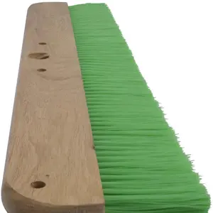 Green Nylon Concrete Broom
