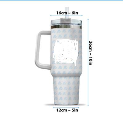 Western Cow Print Tumbler 40oz Tumbler HG
