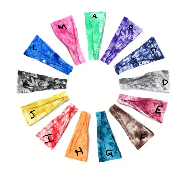 Tie Dye Headbands