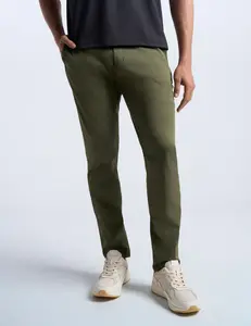 Stretch Khakis - Hunter Green