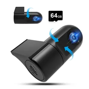 Litillbuly Dash Camera Car DVR – 1080P WiFi Mini Pro Dash Cam with Night Vision Appcontrol Emergency Recording