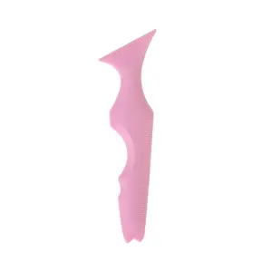 Multi-Functional Silicone Makeup Helper, Eye Liner Guide, Lash Brush, Lipstick Applicator, Anti-Shake Beauty Tool for Beginners