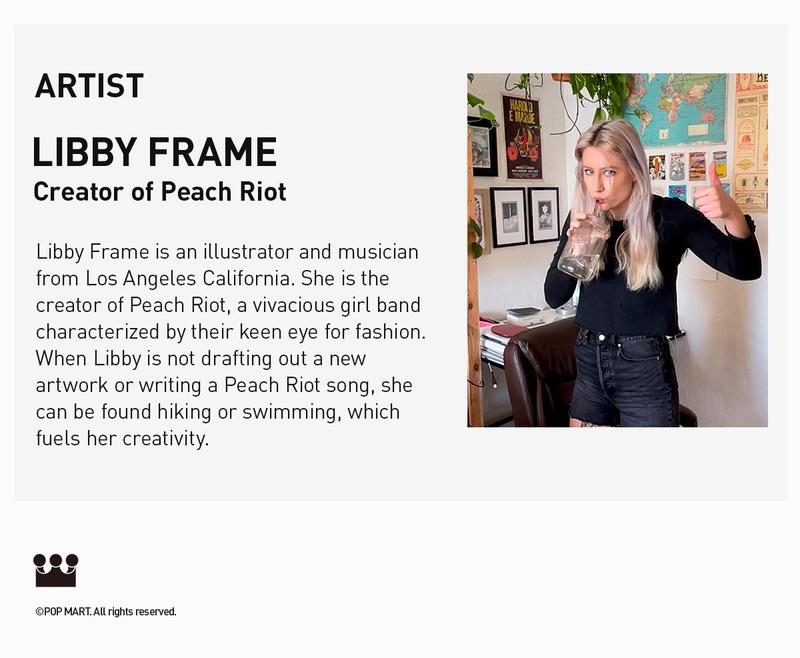 POP MART Peach Riot Rush Hour Series Figures