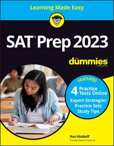 USED-SAT Prep 2023 for Dummies with Online Practice by Woldoff, Ron (Paperback)