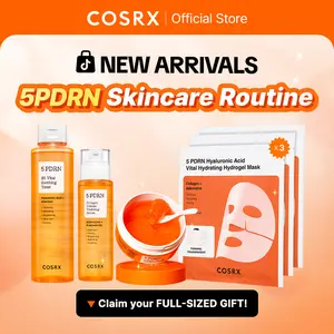 [NEW] [COSRX Official] [COSRX Official] 5 PDRN Skin Renewal Routine l 5 PDRN Toner + 5 PDRN Serum + 5 PDRN Eye Patch + 5 PDRN Hydrogel Mask (3ea) l hydrate • repair • plump • glow