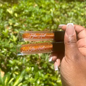 Stella Spice Gloss Lipgloss LED LIGHT LID Smooth Jojoba Lipstick Long Lasting Mirror Tinted Cosmetic Lip Care Oil Lid Coconut Glossy
