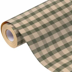 Classic Plaid Gift Wrapping Paper | Modern & Simple Design for Any Occasion