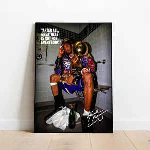 Kobe Bryant Poster , Product without frame