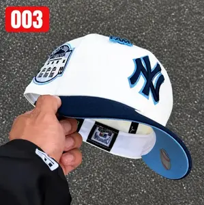 New Era New York Yankees 9FORTY A-Frame Snapback Hat – White Crown Red Brim – Adjustable MLB Baseball Cap – Streetwear Unisex Summer Edition