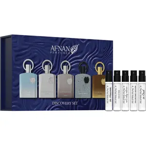 Afnan Supremacy Homme Series Discovery Kit – Unisex Miniature Perfume Set (5 x 2ml Vials) Afnan Supremacy Homme Series Discovery Kit – Unisex Miniature Perfume Set (5 x 2ml Vials)