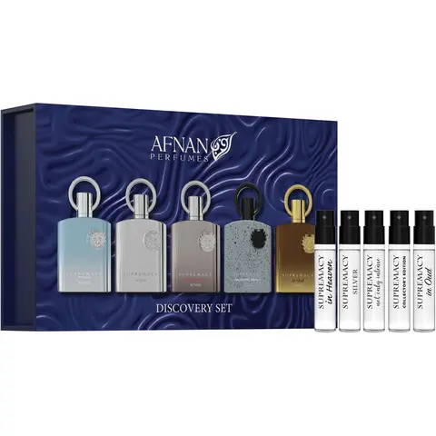 Afnan Supremacy Homme Series Discovery Kit – Unisex Miniature Perfume Set (5 x 2ml Vials)