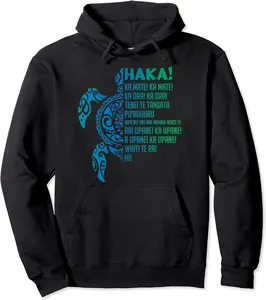 New Zealand Haka Ka Mate Song Turtle Rugby Maori Pullover Hoodie - Jenniferlau Shop 79B0BR17NNBK